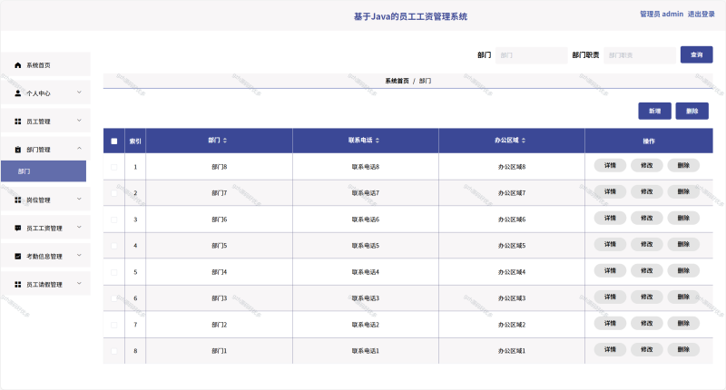 员工工资管理系统-源码好优多