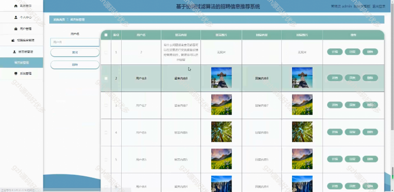 基于Django的协同过滤算法招聘推荐系统-源码好优多
