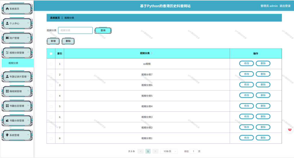 基于Python+Django的香港历史科普网站-源码好优多