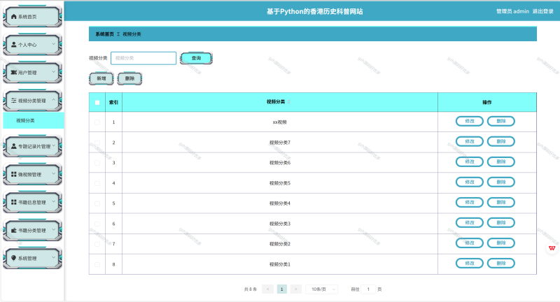 基于Python+Django的香港历史科普网站-源码好优多