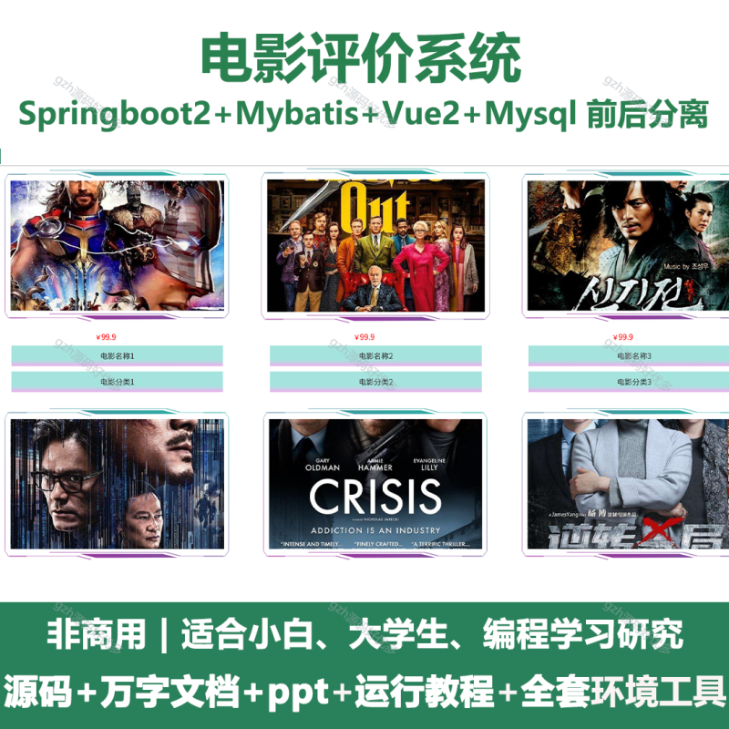 电影评价系统-源码好优多