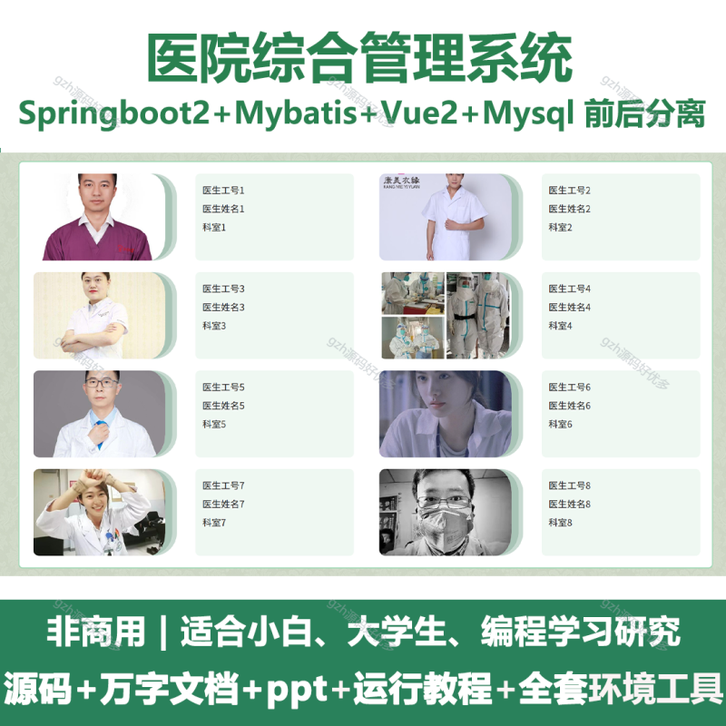 医院综合管理系统-源码好优多