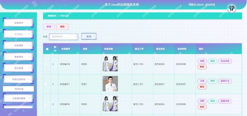 基于Java springboot远程就医系统-源码好优多