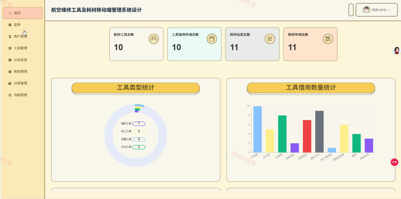 mpweixin 航空维修工具及耗材微信小程序-源码好优多